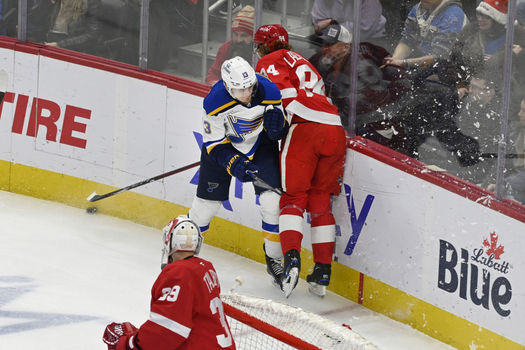 Blues Red Wings Hockey